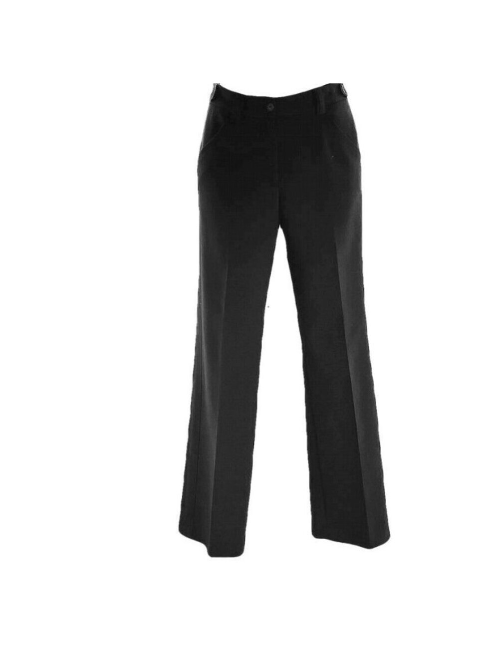 ETCETRA  Black Wool Blend Womens Dress Pants Size 10